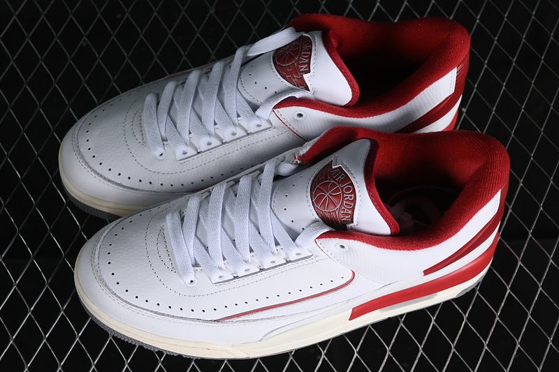 AIR JORDAN 2/3 RETRO WHITE/VARSITY RED/SAIL/CEMENT GREY - Prime Reps