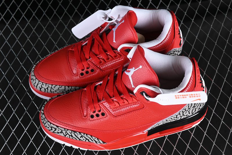 AIR JORDAN 3 BLACK/RED/GREY - Prime Reps