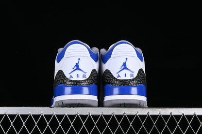 AIR JORDAN 3 RACER BLUE WHITE/GREY/BLACK/BLUE - Prime Reps