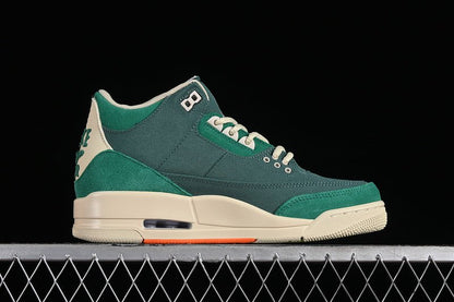 AIR JORDAN 3 RETRO BICOASTAL/BLACK/MALACHITE/FOSSIL - Prime Reps