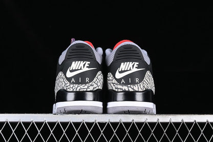 AIR JORDAN 3 RETRO BLACK CEMENT 2018 WHITE/BLACK/GREY - Prime Reps