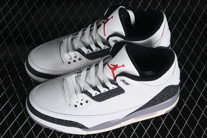 AIR JORDAN 3 RETRO CEMENT GREY WHITE/GREY/BLACK - Prime Reps