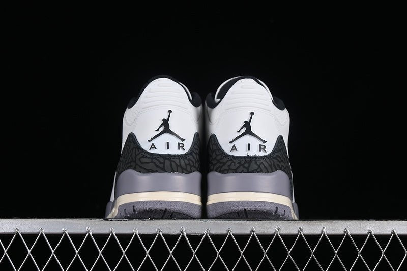 AIR JORDAN 3 RETRO CEMENT GREY WHITE/GREY/BLACK - Prime Reps