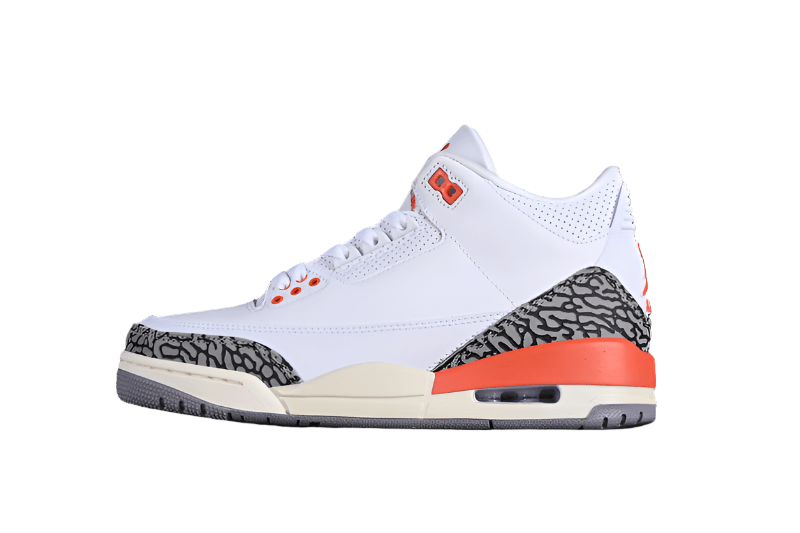 AIR JORDAN 3 RETRO GEORGIA PEACH WHITE/COSMIC CLAY/SAIL/CEMENT GREY/ANTHRACITE - Prime Reps