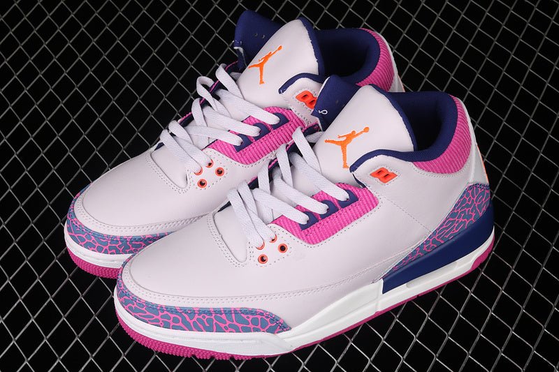 AIR JORDAN 3 RETRO GG BARELY GRAPE/HYPER CRIMSON/FIRE PINK - Prime Reps