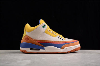 AIR JORDAN 3 RETRO GOKU BROWN/YELLOW/BEIGE/BLUE - Prime Reps