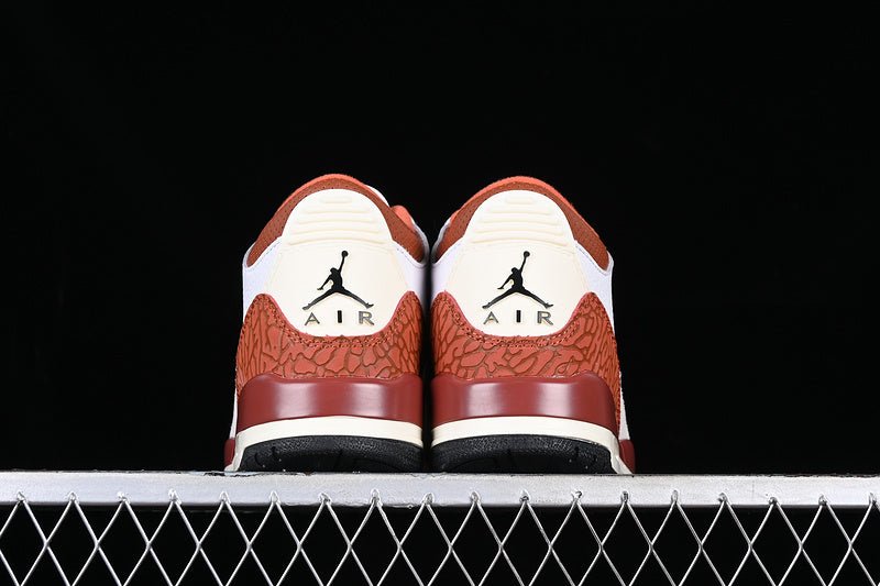 AIR JORDAN 3 RETRO GS MARS STONE WHITE/BLACK/MARS STONE/TEAM ORANGE - Prime Reps