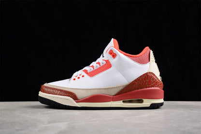 AIR JORDAN 3 RETRO GS WHITE/BLACK/MARS STONE/TEAM ORANGE - Prime Reps