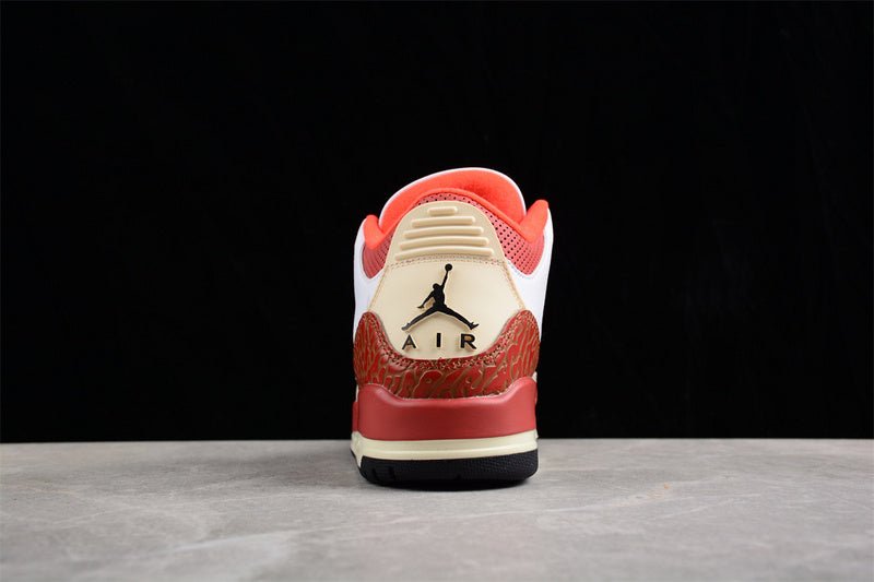 AIR JORDAN 3 RETRO GS WHITE/BLACK/MARS STONE/TEAM ORANGE - Prime Reps