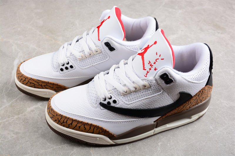 AIR JORDAN 3 RETRO HIGH OG AJ3 WHITE/BROWN/BLACK - Prime Reps