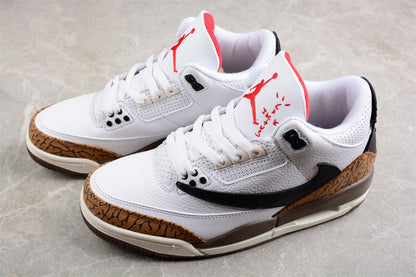 AIR JORDAN 3 RETRO HIGH OG AJ3 WHITE/BROWN/BLACK - Prime Reps