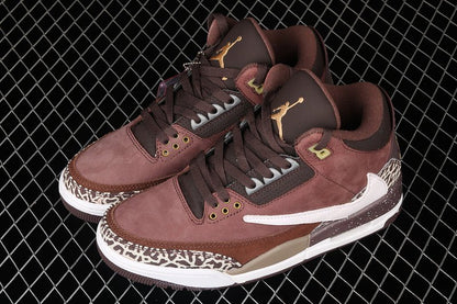 AIR JORDAN 3 RETRO HIGH OG ANTIQUE BRASS BROWN/WHITE/BLACK - Prime Reps