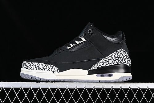 AIR JORDAN 3 RETRO OFF NOIR WHITE/BLACK/GREY - Prime Reps