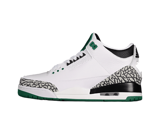 AIR JORDAN 3 RETRO OREGON PIT CREW WHITE/BLACK/GREEN - Prime Reps