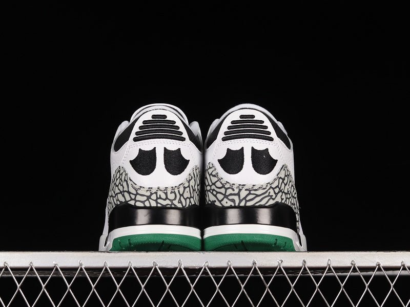 AIR JORDAN 3 RETRO OREGON PIT CREW WHITE/BLACK/GREEN - Prime Reps