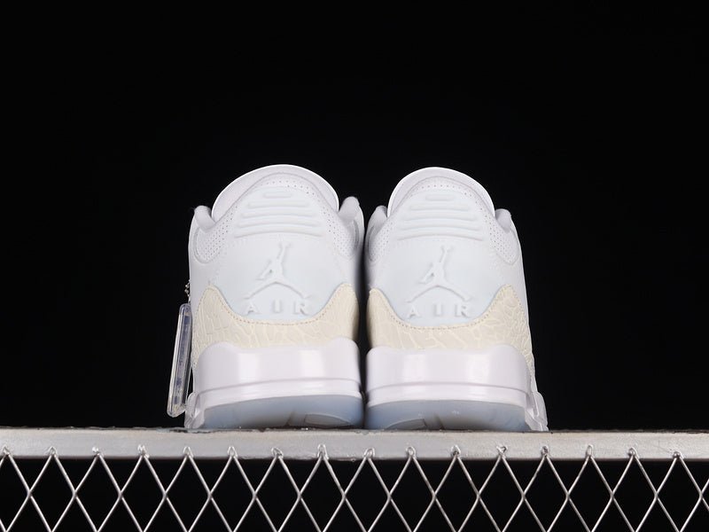 AIR JORDAN 3 RETRO PURE MONEY WHITE/WHITE - WHITE - Prime Reps