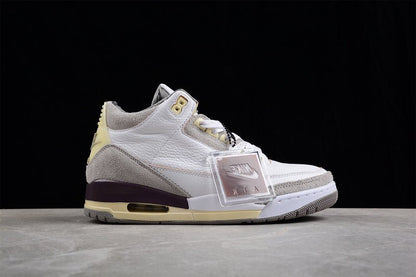 AIR JORDAN 3 RETRO SP RAISED BY WOMEN WHITE/MEDIUM GREY/VIOLET ORE - Prime Reps