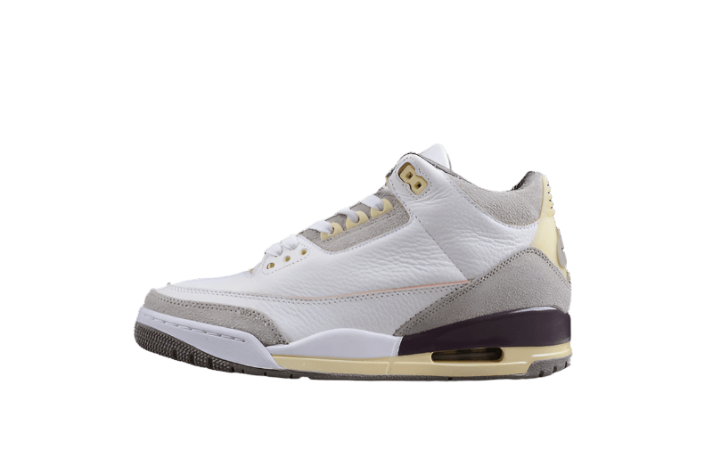 AIR JORDAN 3 RETRO SP RAISED BY WOMEN WHITE/MEDIUM GREY/VIOLET ORE - Prime Reps