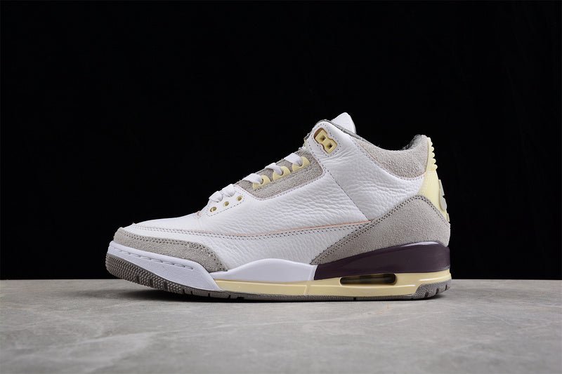 AIR JORDAN 3 RETRO SP RAISED BY WOMEN WHITE/MEDIUM GREY/VIOLET ORE - Prime Reps