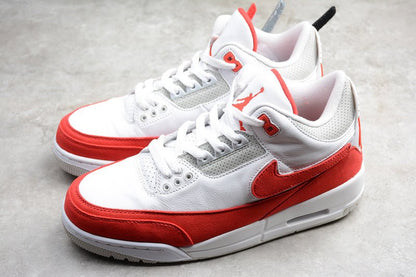 AIR JORDAN 3 RETRO TINKER WHITE/UNIVERSITY RED - Prime Reps