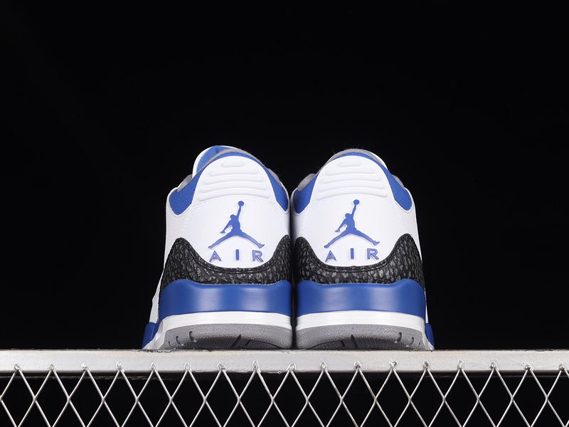 AIR JORDAN 3 RETRO WHITE/BLACK/CEMENT GREY/RACER BLUE - Prime Reps