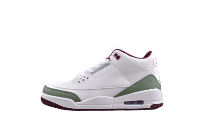 AIR JORDAN 3 RETRO YEAR OF THE DRAGON WHITE/GREEN/RED - Prime Reps