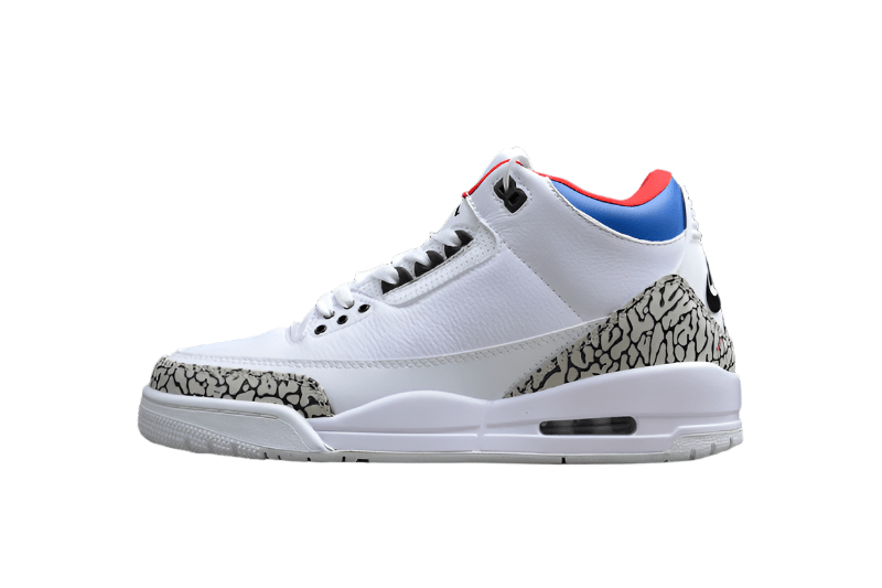 AIR JORDAN 3 SK NRG SEOUL KOREA WHITE/SOAR - ATOM RED - Prime Reps