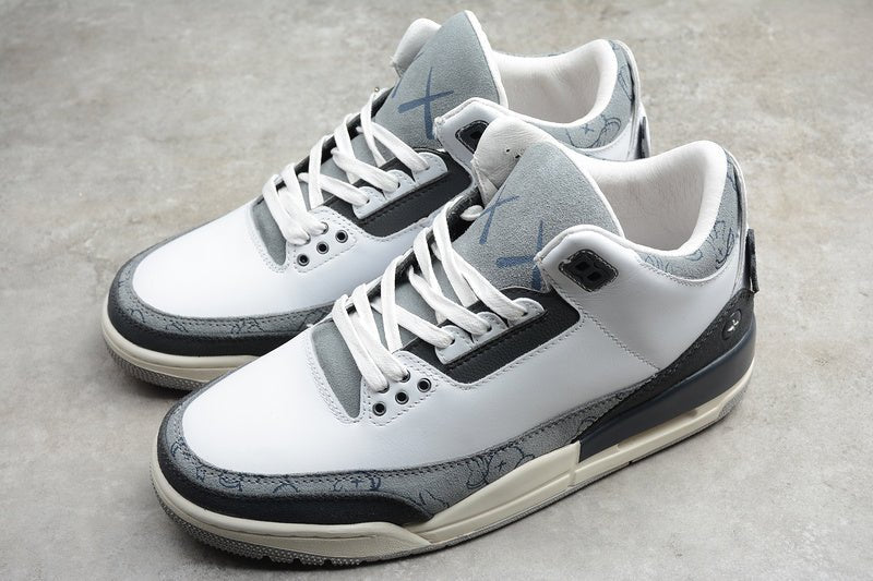 AIR JORDAN 3 WHITE/BLACK/GREY - Prime Reps