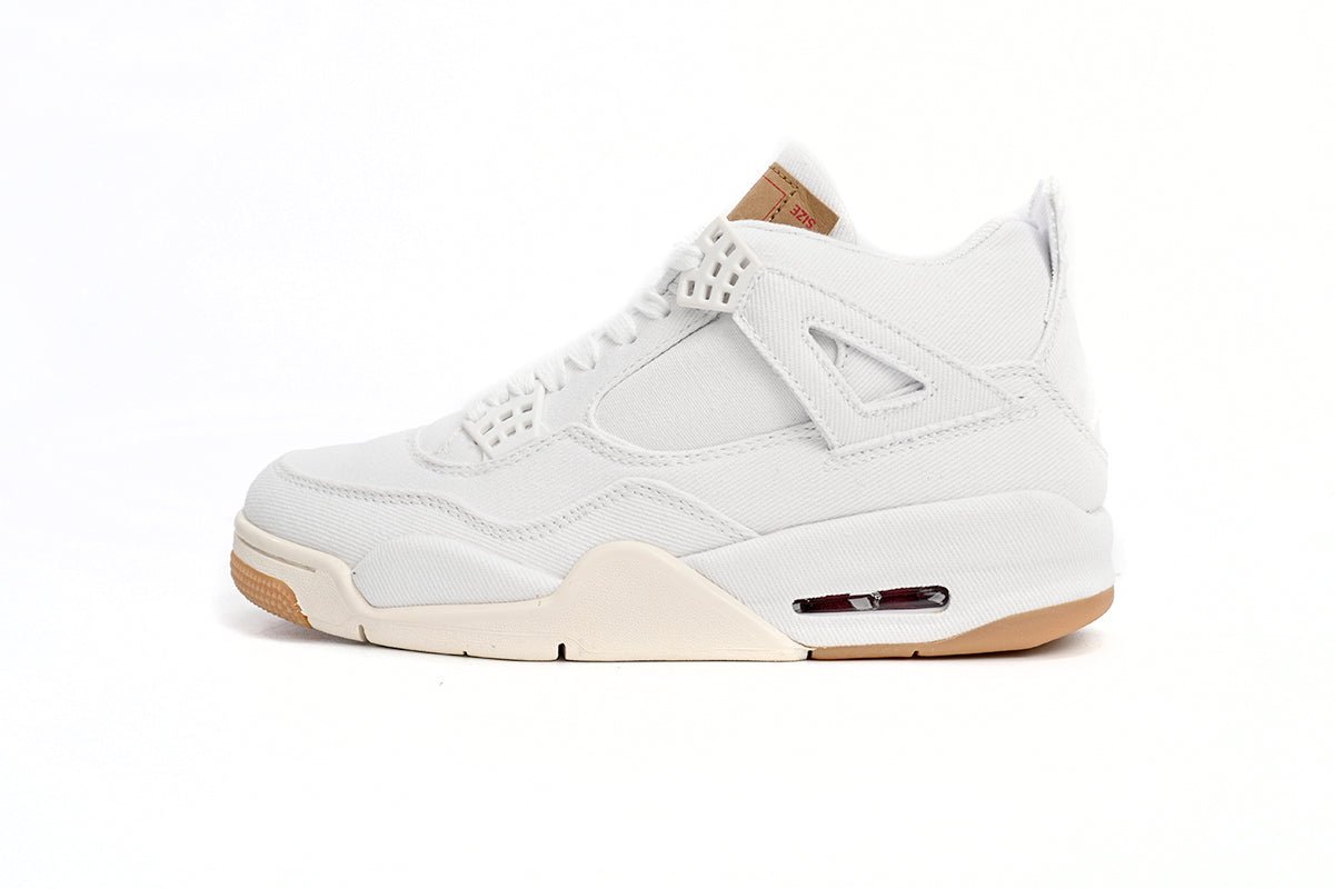 Air Jordan 4 Levi's White - Prime Reps