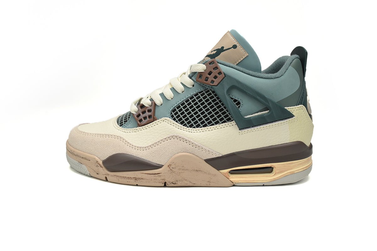 Air Jordan 4 Retro Blue Grey Brown - Prime Reps