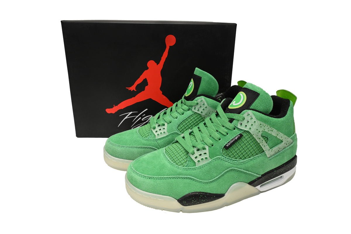 Air Jordan 4 Retro Emerald Green Black - Prime Reps