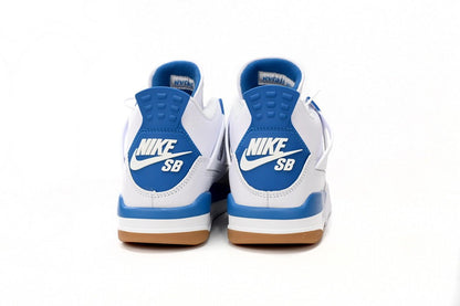 Air Jordan 4 White Blue - Prime Reps