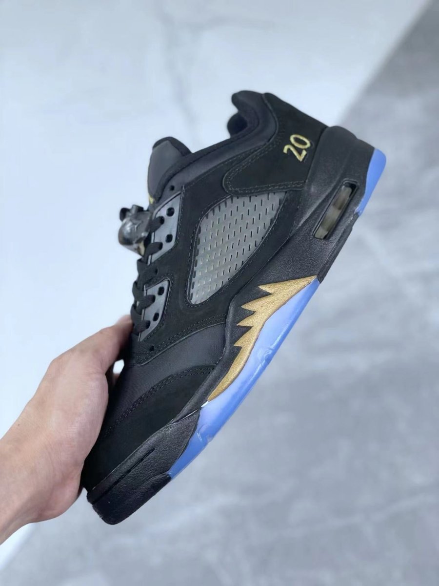 Air Jordan 5 Low "Black Metallic" - Prime Reps