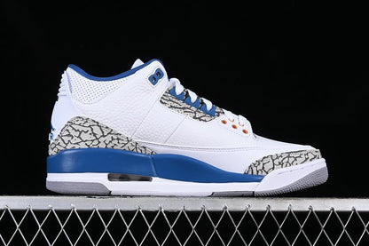 AIR JORDAN RETRO 3 WHITE/GREY/BLACK/BLUE - Prime Reps