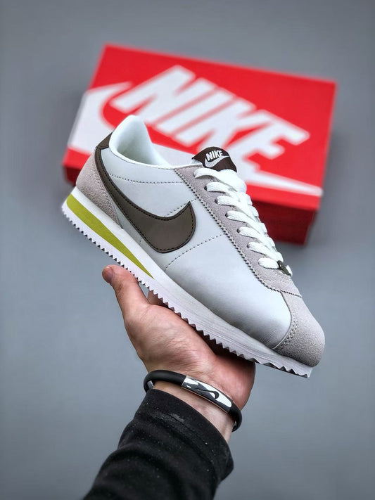Nike Cortez in Grey/Brown: Desert Classic