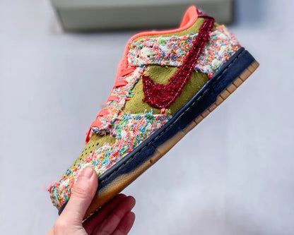 Nike Dunk Low "Floral Panda" – Botanical Twist on an Icon
