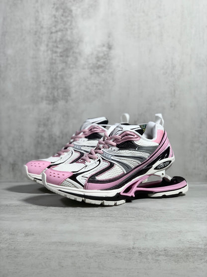 Balenciaga Pink/White Retro Spring Sneaker: Subverted Nostalgia