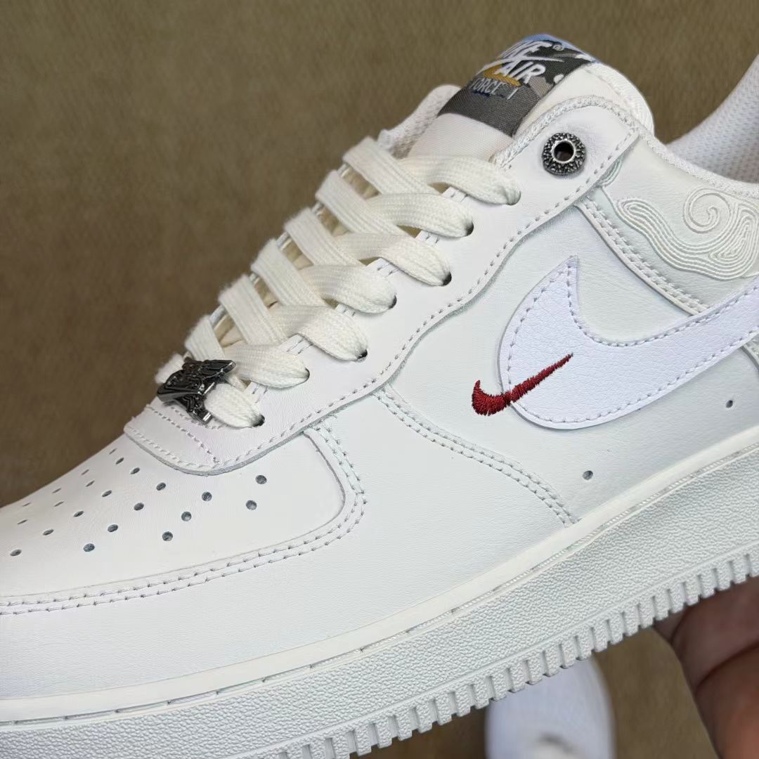 Nike Air Force 1 '07 “Auspicious Clouds” – Embroidered Heritage