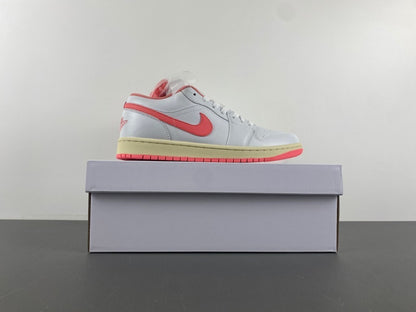 Air Jordan 1 Low "White/Grey/Varsity Red"