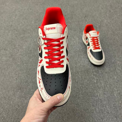 Nike Air Force 1 '07 Low “White/Black/University Red” – Iconic Court &amp; Street Staple