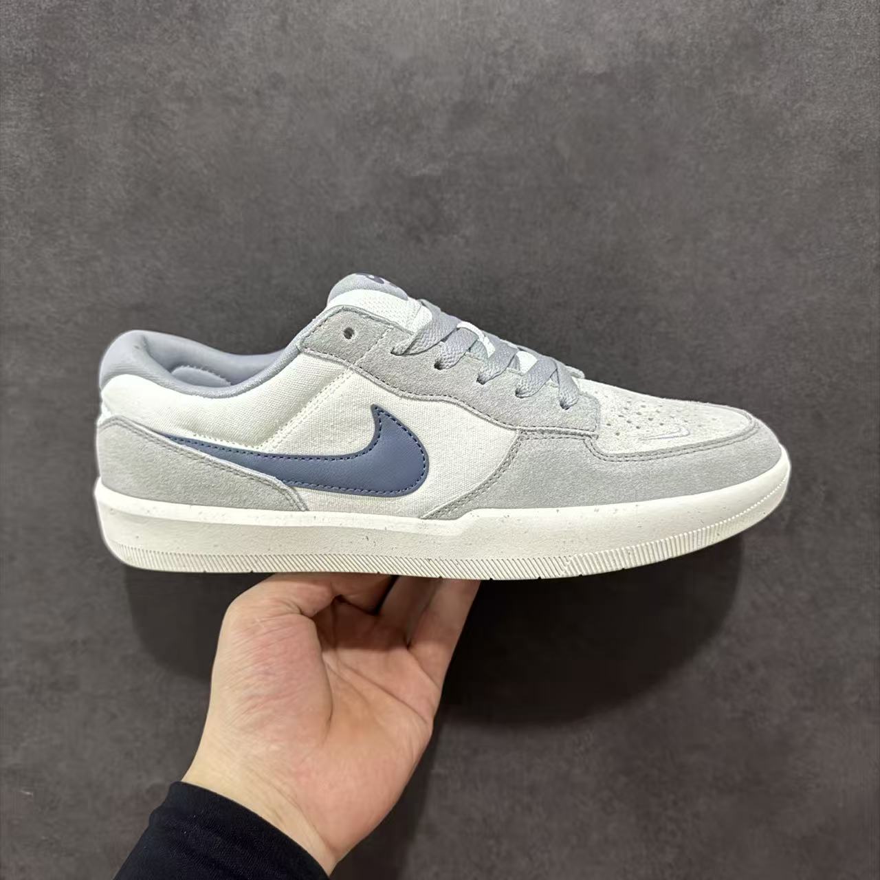 Nike SB Force 58 “Grey Blue” – Cool-Toned Skate &amp; Street Hybrid