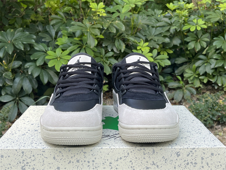 Air Jordan 4 Retro 'Black and Sail'