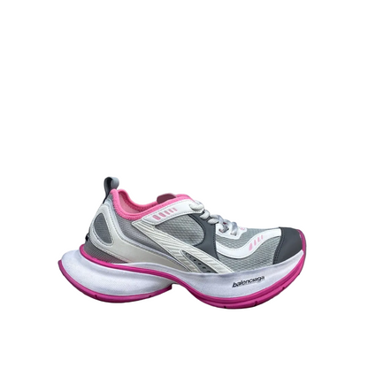 Balenciaga Ventilated Runner in Grey/Pink: Technical Nuance