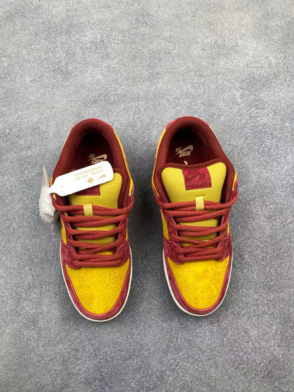 Nike Dunk “Yellow/Red” – High-Contrast Street Style