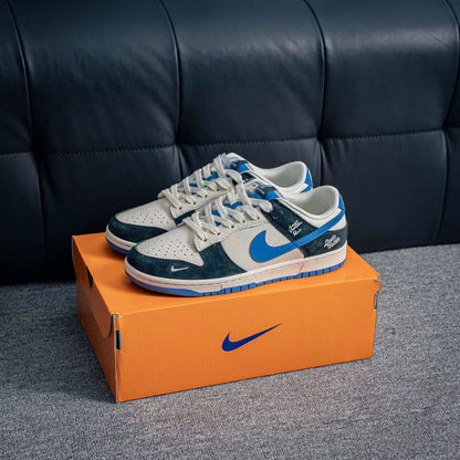 Nike Dunk Low “White/Blue” – Crisp Court Heritage