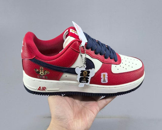 Nike Air Force 1 '07 “White/Red” – Classic Court Contrast