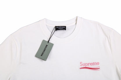 Balenciaga x Supreme T-shirt with Front Logo