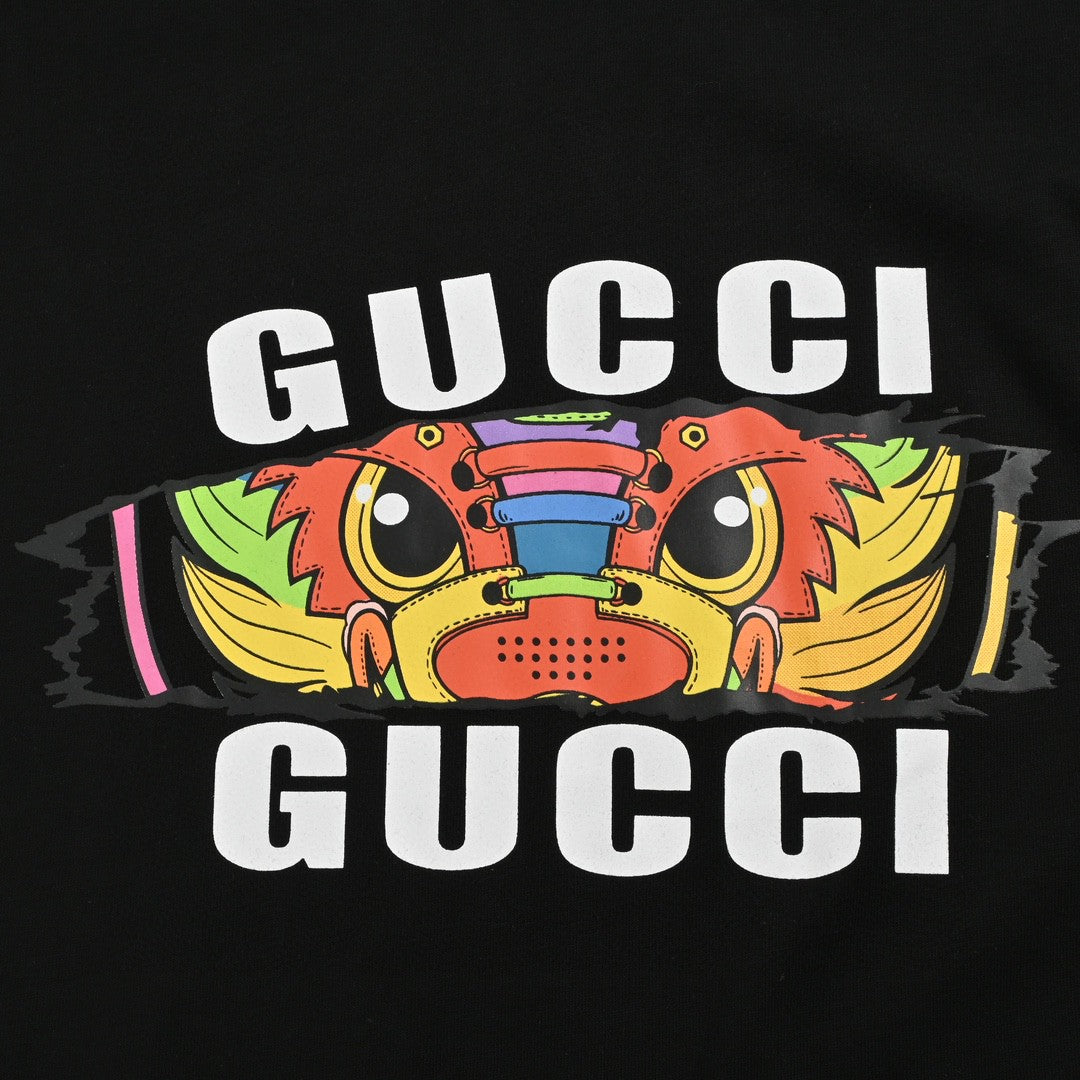 Gucci Graphic T-Shirt (Black)