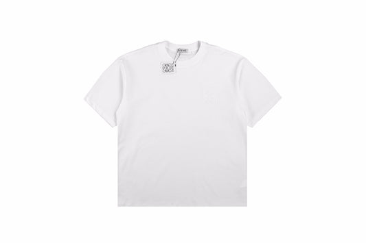 Loewe Embroidered Logo T-Shirt (White)