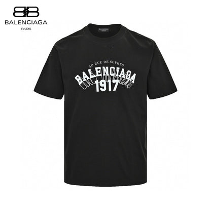 Balenciaga 1917 Black T-Shirt - Prime Reps